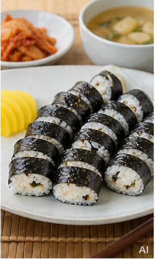 초등학생과 맛보는 경남 음식 BEST 10 AI 생성 이미지 2
