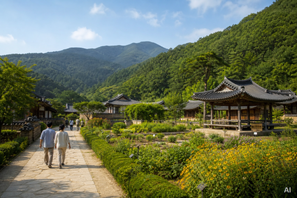 산청 웰니스 하루 코스, 동의보감촌에서 남사예담촌까지 AI 생성 대표 이미지
